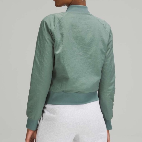 Lululemon Non-Stop Bomber Jacket - size 10 - Picture 2 of 12